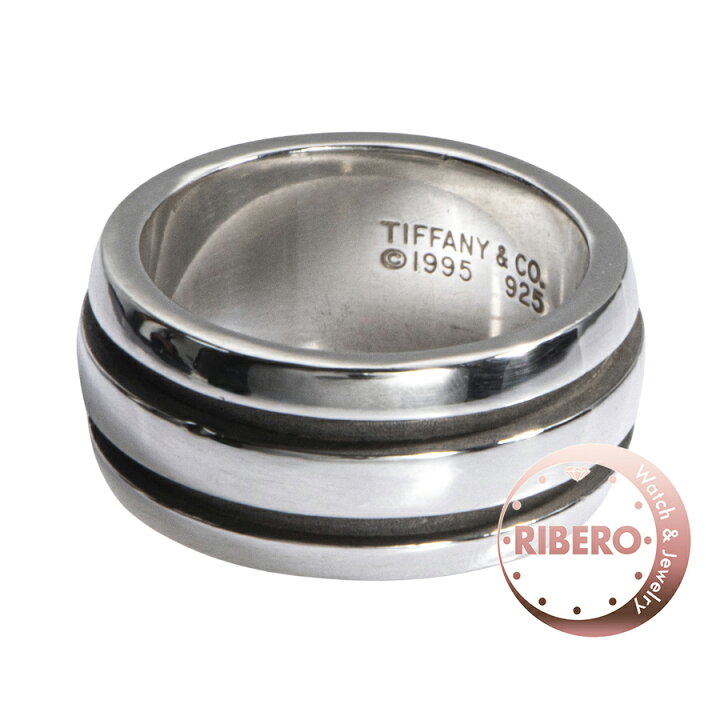 楽天市場】TIFFANY&Co. ティファニー グルーブド ダブルライン リング  