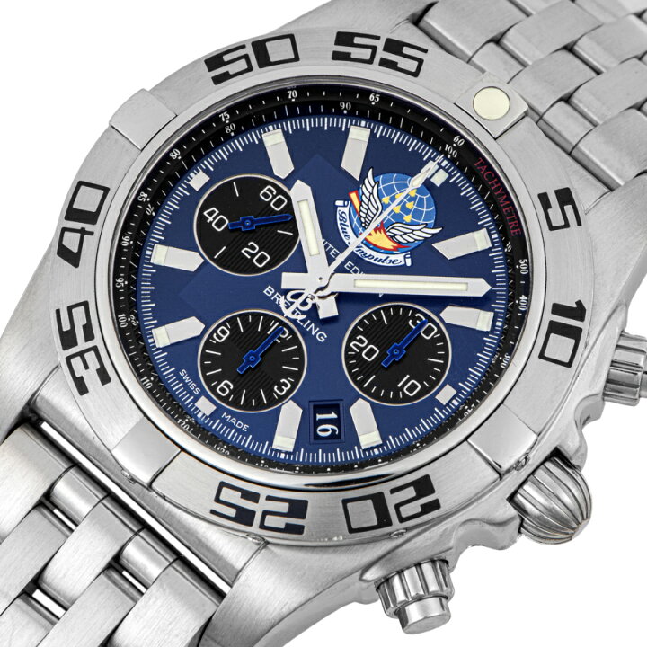 楽天市場】【SALE】BREITLING ブライトリング クロノマット44 ブルー  