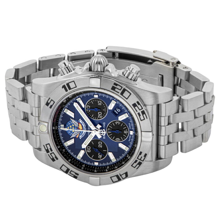 楽天市場】【SALE】BREITLING ブライトリング クロノマット44 ブルー  