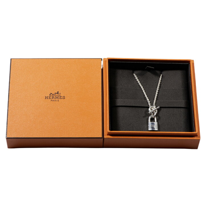 楽天市場】HERMES エルメス アミュレット カデナケリー ネックレス  
