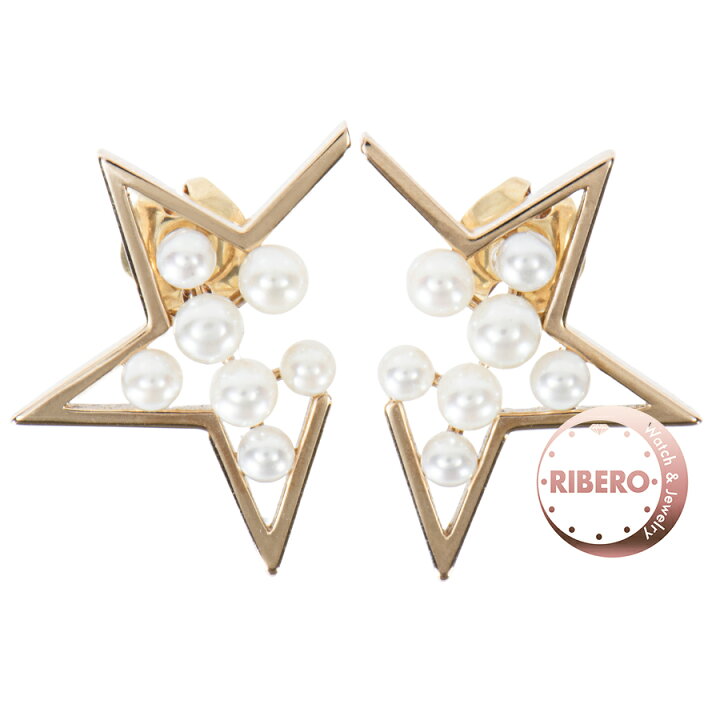 楽天市場】TASAKI タサキ アブストラクト スター ピアス【中古 