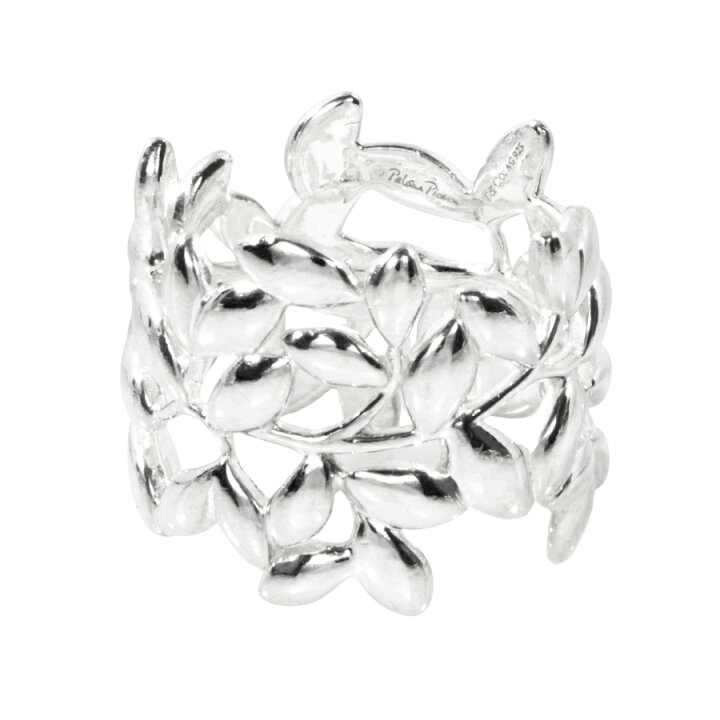 楽天市場】TIFFANY&Co. ティファニー オリーブ リーフ バンド リング 