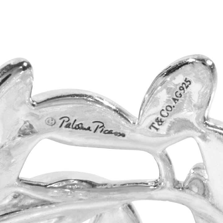 楽天市場】TIFFANY&Co. ティファニー オリーブ リーフ バンド リング 