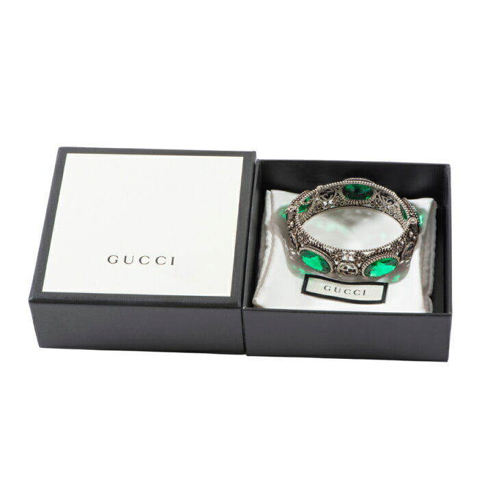 楽天市場】GUCCI グッチ インターロッキングG フラワー ブレスレット 