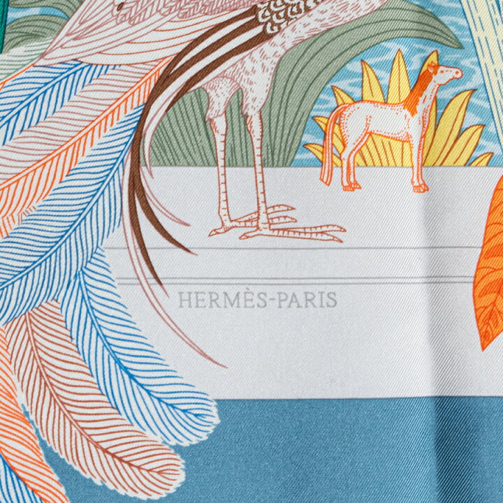 楽天市場】【未使用】HERMES エルメス カレ90 Precious Paradise 