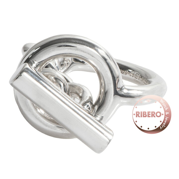 楽天市場】HERMES エルメス クロワゼット リング・指輪 10号 シルバー  