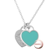 楽天市場】ティファニー リターン トゥ ミニ ダブル ハート タグ  