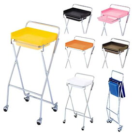 【3/11 23:59までクーポン利用で10％OFF】新品 送料無料 キャスター付き ワゴン 美容室 ネイル 西村製作所 C-89 折りたたみワゴン 全7色から選べます！