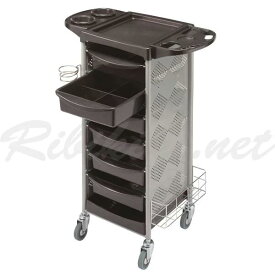【3/11 23:59までクーポン利用で10％OFF】新品 送料無料 キャスター付き ワゴン 美容室 ネイル 特価 西村製作所 C-316収納ワゴン ドライヤーホルダー等付属
