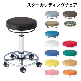 新品 送料無料 西村製作所 スターカッティングチェア 美容 理容 サロン 全14色