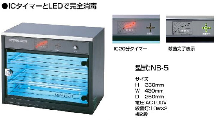 楽天市場】【7/4 20:00-7/11 ポイント2倍！】送料無料 紫外線消毒器 
