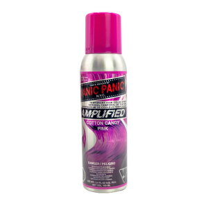 MANIC PANIC �A���v���t�@�C�h �e���|�����[�w�A�J���[ �X�v���[ �R�b�g���L�����f�B�[�s���N 100ml�y�}�j�p�j 1day �s���N�� �X�^�C�����O �􂢗����� 100%�r�[�K���z