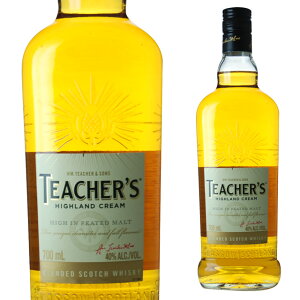 ティーチャーズ ハイランド クリーム 40度 700ml 箱なし 【 ウィスキー スコッチウイスキー ギフト 洋酒 お酒 内祝い ウイスキー スコッチ 結婚祝い プレゼント 誕生日 誕生日プレゼント 父親 父の日 遅れてごめんね お父さん 酒 】【ワインならリカオー】