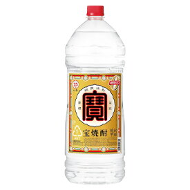 [大容量] 宝焼酎 25度 4000ml 箱なし 甲類焼酎 宝酒造 日本 京都【 お酒 酒 アルコール飲料 パーティー 宅飲み 家庭用 ご自宅用 業務用 ひとり呑み ホームパーティー 手土産 家呑み 宅呑み 飲み会 美味しいお酒 居酒屋 Takara 宝 】【ワインならリカオー】