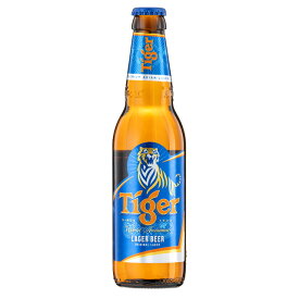 タイガービール 5度 330ml 瓶 箱なし クラフトビール 輸入ビール 海外ビール シンガポール 【 瓶ビール 1本 お酒 酒 輸入 ビン ビール 地ビール ご当地ビール クラフト bbq 手土産 二次会 飲み会 家飲み ホームパーティー アルコール 】【ワインならリカオー】