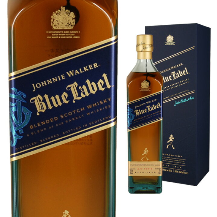 楽天市場】[ボックス入]JW ブルーラベル 40度 750ml ジョニー 