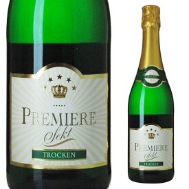 プリミエール ゼクト 750ml 箱なし スパークリング 辛口 【 お酒 お土産 ワイン 女性 洋酒 白 誕生日 ボトル 内祝 お祝い 還暦 御祝 飲み会 ホームパーティー 酒 箱無し おうち時間 記念日 パーティー 家飲み 晩酌 宅飲み 女子会 訳あり 】【ワインならリカオー】