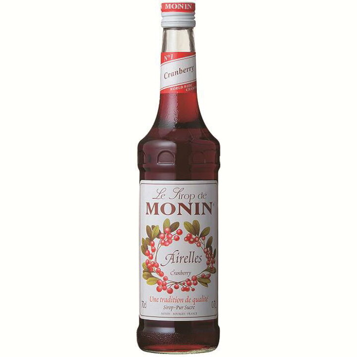 楽天市場】モナンシロップ クランベリー 700ml 箱なし シロップ ノン 