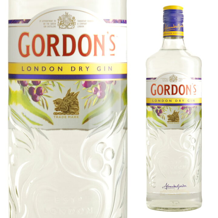楽天市場】ゴードン ロンドン ドライジン 43度 750ml 箱なし 【 お酒 