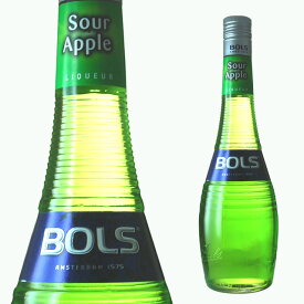 ボルス サワーアップル 17度 700ml 箱なし 【 リキュール お酒 カクテル オレンジ 洋酒 酒 グリーンアップル bols リンゴ 家飲み 果実酒 手土産 お土産 おいしい パーティ 父の日 父 バーベキュー BBQ ひとり呑み プレゼント ギフト 飲み会 】【ワインならリカオー】