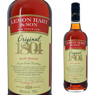 レモンハート オリジナル 1804 デメララ 40度 750ml 箱なし 【 お酒 酒 スピリッツ 洋酒 ラム酒 ラム 還…