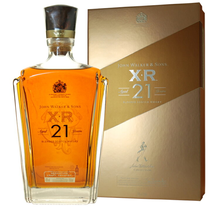 楽天市場 箱不良 Jw Xr 21年 40度 750ml ジョニーウォーカー ウイスキー ウィスキー お酒 スコッチウイスキー スコッチウィスキー スコッチ Johnnie Walker 酒 Whisky 自宅用 ワケあり ワケアリ 家庭用 洋酒 おしゃれ 晩酌 蒸留酒 ワインならリカオー リカオー