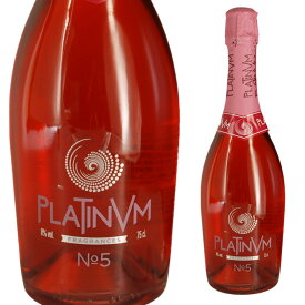 プラチナム フレグランスNo.5 ストロベリー＆ミント 750ml 箱なし 【 お酒 スパークリングワイン ワイン スパークリング 洋酒 祝い 退職 バーベキュー 酒 箱無し おうち時間 パーティー 飲み会 お祝い 家飲み 晩酌 宅飲み 女子会 】【ワインならリカオー】