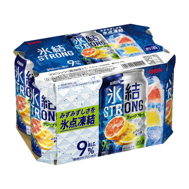 楽天市場】[6缶パック] キリン 氷結 STRONG グレープフルーツ 9度 