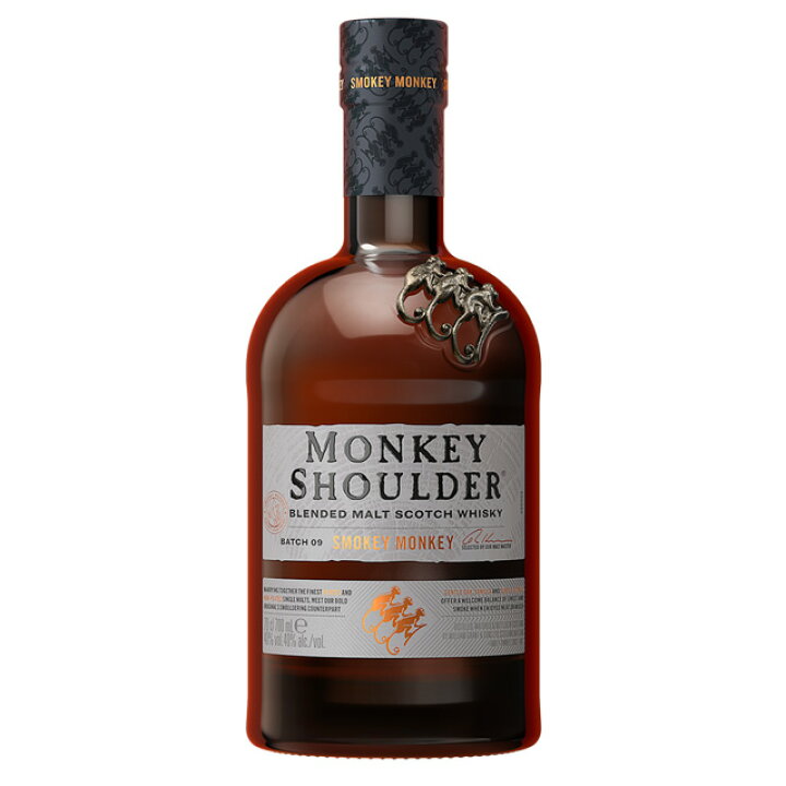 楽天市場】モンキーショルダー スモーキーモンキー 40度 700ml 箱なし 