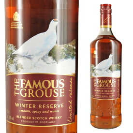 [大容量] フェイマスグラウス ウィンター リザーブ 40度 1000ml スコッチ ウイスキー ブレンデッド【 ウィスキー スコッチウイスキー お酒 酒 ギフト 誕生日プレゼント スコッチウィスキー 祝い 蒸留酒 記念日 祝い酒 贈答品 洋酒 】【ワインならリカオー】