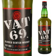 [大容量] VAT69 40度 1000ml 箱なし 1L スコッチ ウイスキー ブレンデッド【ワインならリカオー】