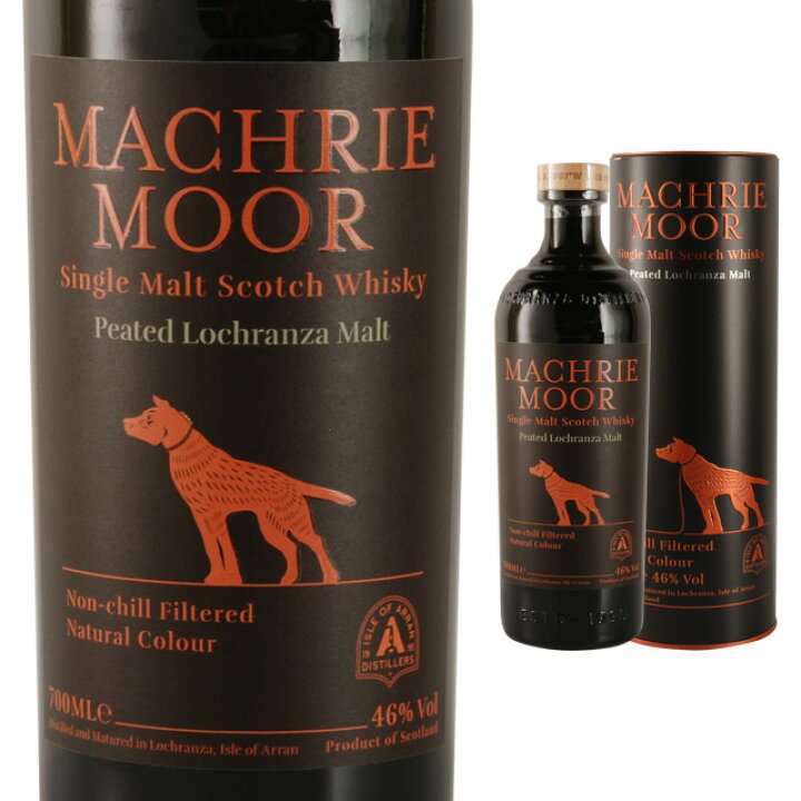 楽天市場】[円筒]マクリー ムーア ピーテッド 46度 700ml シングル 
