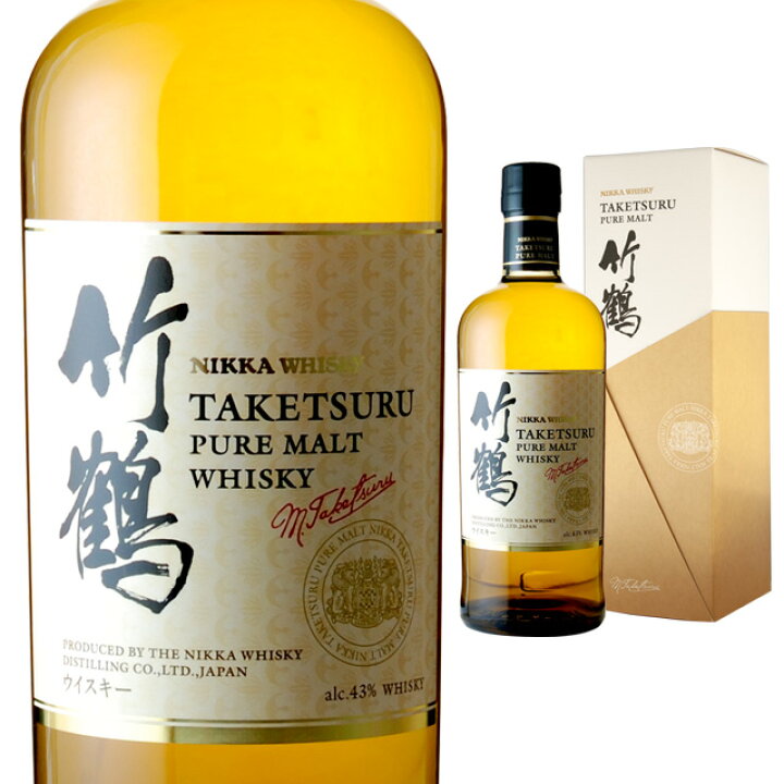 楽天市場】[並行][箱入]竹鶴 ピュアモルト 43度 700ml 国産 ニッカ 