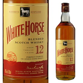 ホワイトホース 12年 正規 40度 700ml 箱なし 【 ウィスキー スコッチウイスキー お酒 ウイスキー スコッチ 酒 スコッチウィスキー 蒸留酒 家飲み 晩酌 記念日 美味しいお酒 祝い 家庭用 宅飲み ひとり呑み 飲み会 ひとり飲み 洋酒 】【ワインならリカオー】