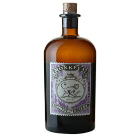 [訳有][液漏れ] モンキー 47 ドライジン 47度 500ml クラフトジン monkey ドイツ スピリッツ 箱なし