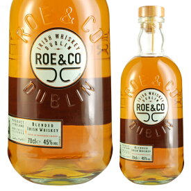 ロー アンド コー 45度 700ml 箱なし アイリッシュ ウイスキー ROE & CO【 お祝い 誕生日 酒 お酒 蒸留酒 ウィスキー おしゃれ 晩酌 歓迎会 自宅用 家飲み 記念日 さけ 祝い 家庭用 宅飲み ひとり呑み 飲み会 ひとり飲み 洋酒 】【ワインならリカオー】