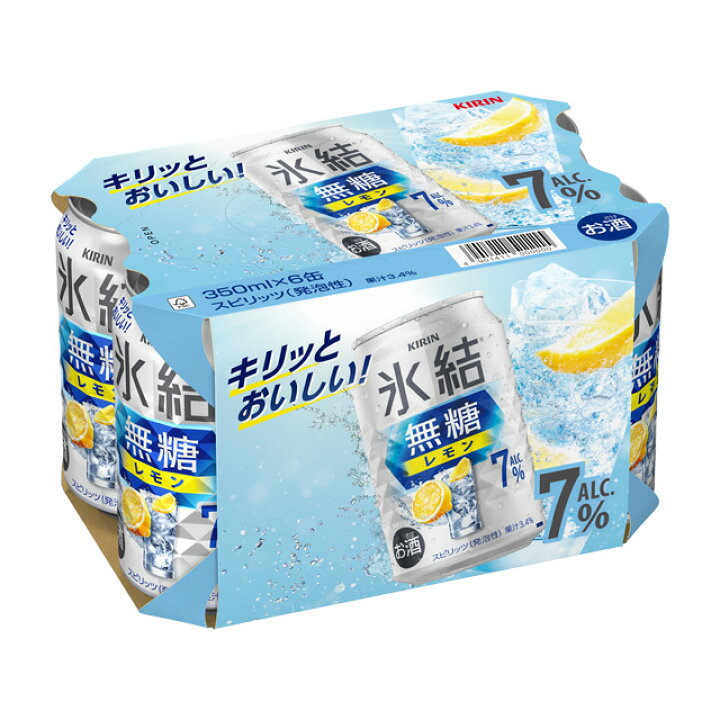 楽天市場】[6缶パック] キリン 氷結 無糖 レモン 7度 350ml×6本 缶 