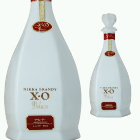 ニッカブランデー XO デラックス 白40度 660ml 箱なし 【ブランデー お酒 洋酒 ブランディー nikka ニッカ 誕生日 蒸留酒 ひとり呑み 自宅用 晩酌 内祝 昇進祝い 家飲み パーティー バー bbq バーベキュー 父の日 父の日ギフト 祖父 】【ワインならリカオー】