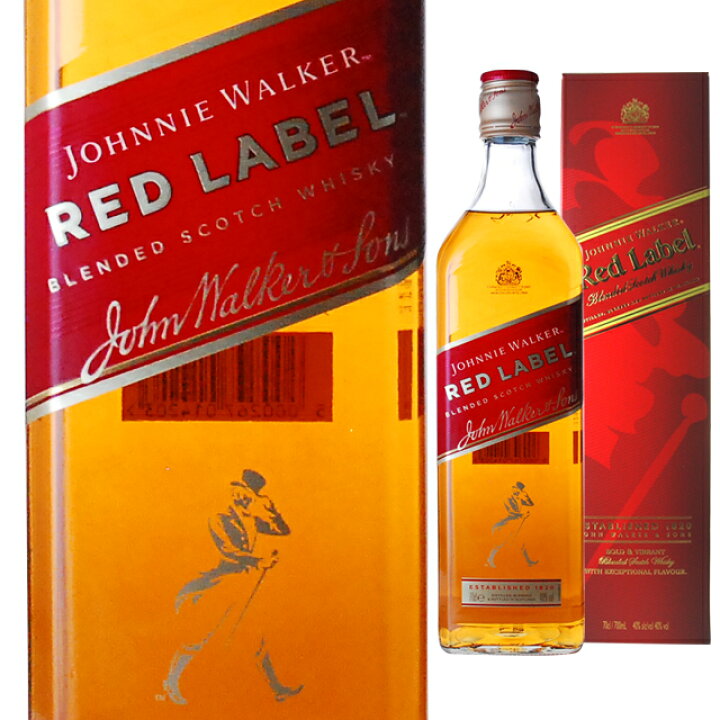 楽天市場】[箱入]JW レッドラベル 40度 700ml ジョニーウォーカー 