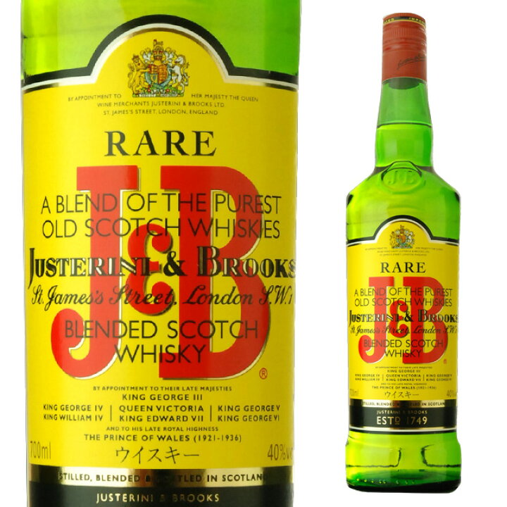 楽天市場 訳有 J B レア 40度 700ml 箱なし 酒 お酒 ウイスキー ウィスキー 洋酒 訳あり 訳アリ わけあり ワケアリ ワケあり 自宅用 宅飲み 家飲み 蒸留酒 おしゃれ 晩酌 バーベキュー パーティー q キャンプ ワインならリカオー