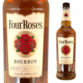 [大容量] フォアローゼス イエロー 40度 1000ml 1L バーボン ウイスキー 箱なし 【 バーボンウイスキー ボンウィスキー 酒 お酒 ウィスキー 蒸留酒 晩酌 記念日 美味しいお酒 祝い 家庭用 宅飲み ひとり呑み 飲み会 ひとり飲み 洋酒 】【ワインならリカオー】