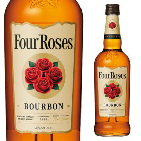 フォアローゼス 正規品 40度 700ml 箱なし 【 ウィスキー バーボン ボンウイスキー お酒 ウイスキー フォアローゼズ four roses 蒸留酒 酒 家飲み 記念日 晩酌 祝い 自宅用 家庭用 宅飲み ひとり呑み 飲み会 ひとり飲み 洋酒 】【ワインならリカオー】