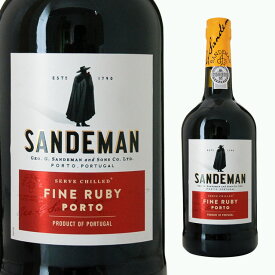 サンデマン ルビー ポート 19度 750ml ポートワイン 箱なし 【お酒 酒 ワイン 結婚 ポルトガル 自宅飲み ポルトガルワイン 手土産ギフト プレゼント ギフト 飲み会 家飲み 家呑み 宅呑み 内祝 内祝い 誕生日 お祝い 贈り物 お礼 結婚祝い 】 【ワインならリカオー】