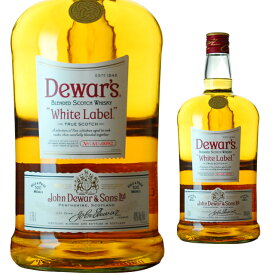 [大容量]デュワーズ ホワイトラベル 1750ml 箱なし【 ウイスキー ウィスキー スコッチウイスキー お酒 スコッチウィスキー 酒 スコッチ 蒸留酒 家飲み 晩酌 記念日 さけ 祝い 家庭用 宅飲み ひとり呑み 飲み会 ひとり飲み 洋酒 】【ワインならリカオー】