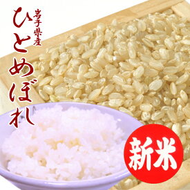 【新米】令和7年 お米 送料無料 ひとめぼれ 玄米 5kg 岩手県産 あす楽 安い 美味しい