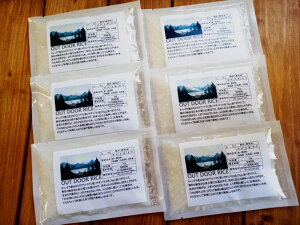 ߘa6NY {錧Y ЂƂ߂ڂ 0.5×6pbN 3 (75g×6pbN) OUTDOOR RICEAEghALvԒ{SyzlR|X |Xg Ews