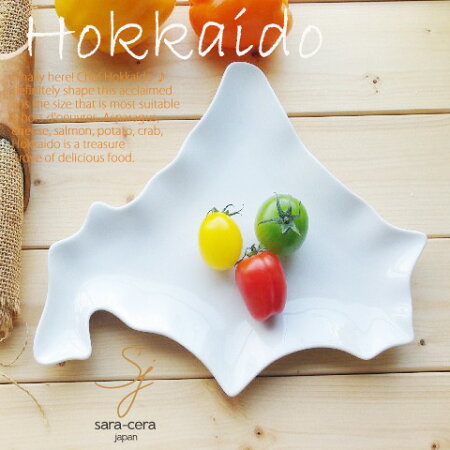 プレート北の大地プレート北海道皿白い食器