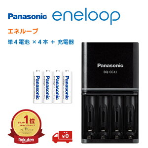�G�l���[�v �[�d��Z�b�g �P4 �P4�`4�{ �h�� �h�ЃO�b�Y �p�i�\�j�b�N �X�^���_�[�h���f�� �[�d�� BQ-CC43 BK-4MCD Panasonic eneloop 2100�� �j�b�P�����f�d�r �[�d�r �C�O�Ή� �G�{���^ �J��Ԃ��g����