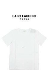 SAINT LAURENT PARIS (サンローランパリ)【正規品】【メンズ】【464572 YB2DQ 9000】【2022年春夏新作】【ロゴ】【白/ホワイト】【タイトサイズ】【インナー】