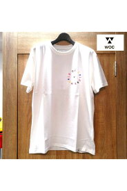 WOC(ダブルオーシー)半袖Tシャツ【WHITE/白】【メンズ】【31‐2515-40】【半袖】
